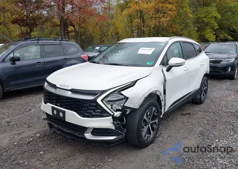 2023 Kia Sportage Hybrid Ex from USA, damaged, VIN KNDPVCAG8P7071168